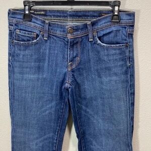 Citizen of Humanity Ingrid 002 low‎ waist flair stretch